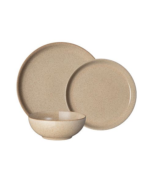 Denby Studio Craft Birch 12 Piece Dinnerware Set, Service for 4