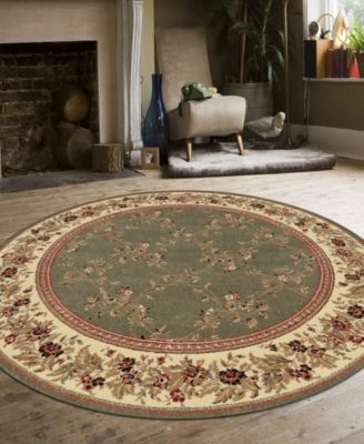 Pesaro Green Area Rug Collection