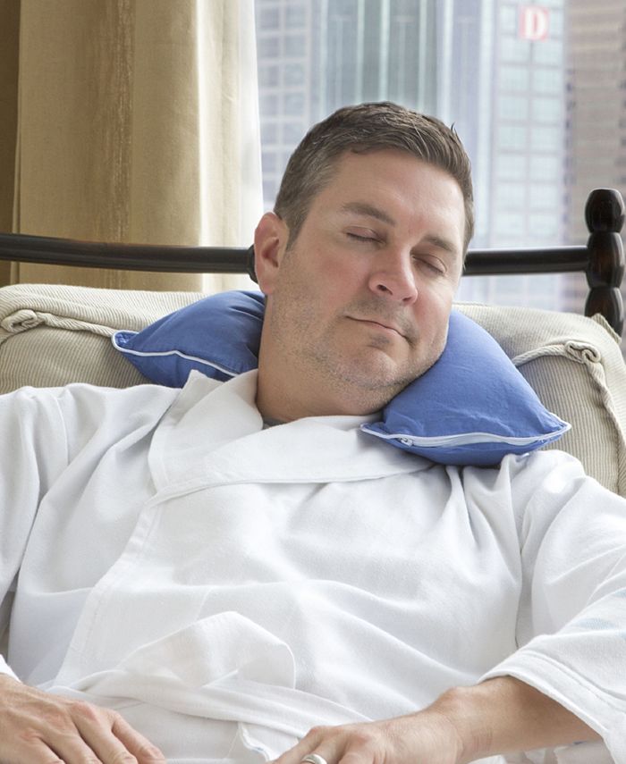 The Pillow Bar Down Alternative Jetsetter Mini Pillow with Cover Macy's