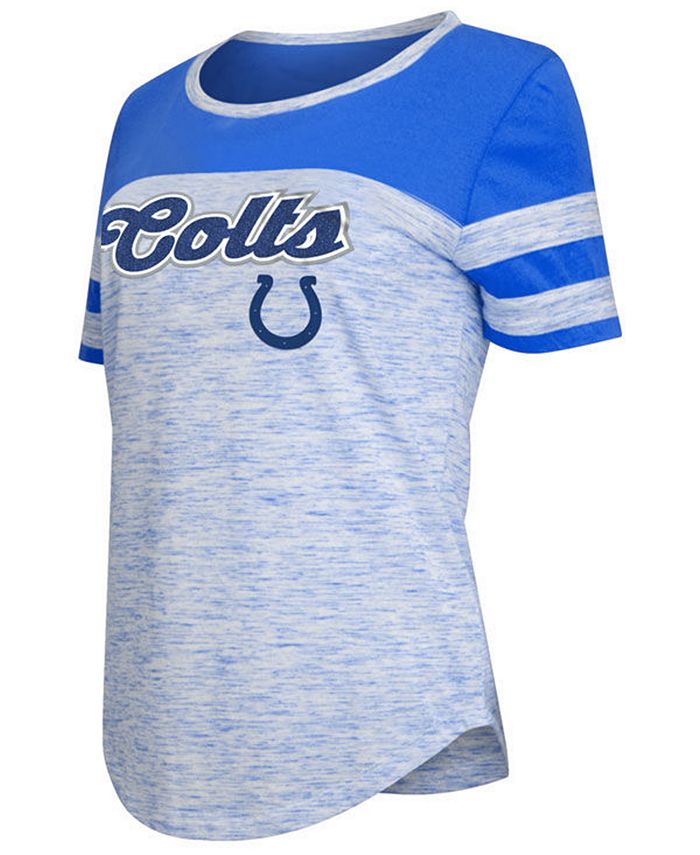 5th & Ocean Women's Indianapolis Colts Space Dye T-Shirt - Macy's