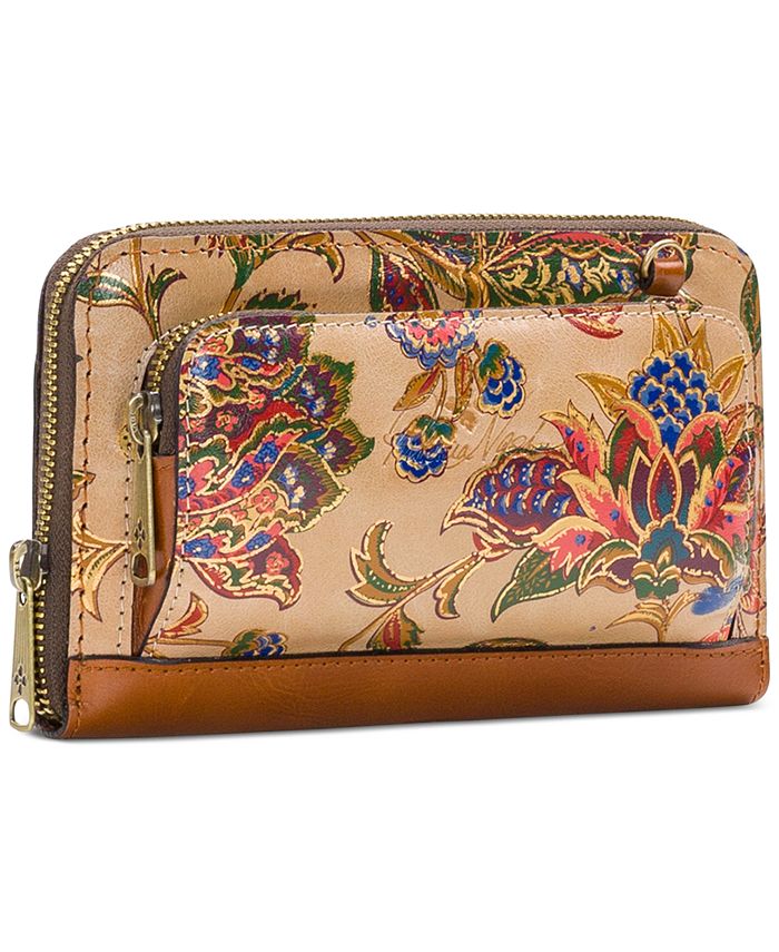 Patricia Nash French Tapestry Andria Leather Crossbody - Macy's