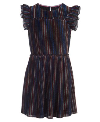 macy's tommy hilfiger black dress