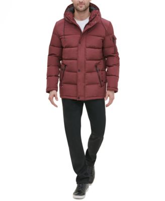 kenneth cole puffer jacket mens