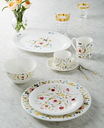 Twig New York - Scandinavian Floral Cereal/Soup Bowl