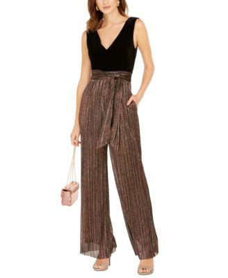vince camuto green jumpsuit