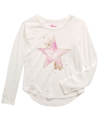 Epic Threads - Big Girls Butterfly Star Long-Sleeve T-Shirt