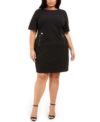 macy's calvin klein plus size