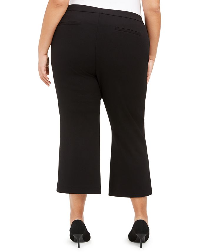 Alfani Plus Size Pull-On Cropped Pants, Created for Macy's - Macy's