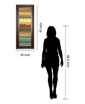 Ambient Sky Il by John Butler Framed Print Wall Art - 18" x 42"