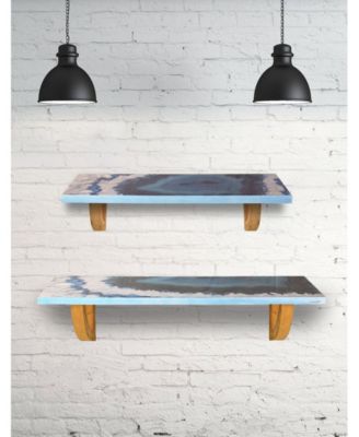 Agate Wall Shelf 36"