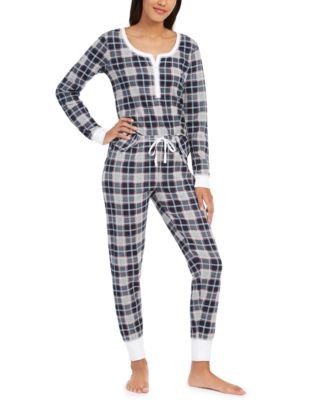womens long john pajamas