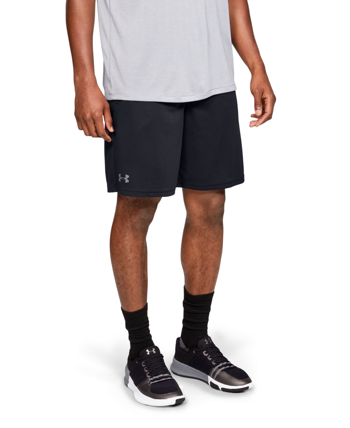 Men's Tech 9" Mesh Shorts - Black