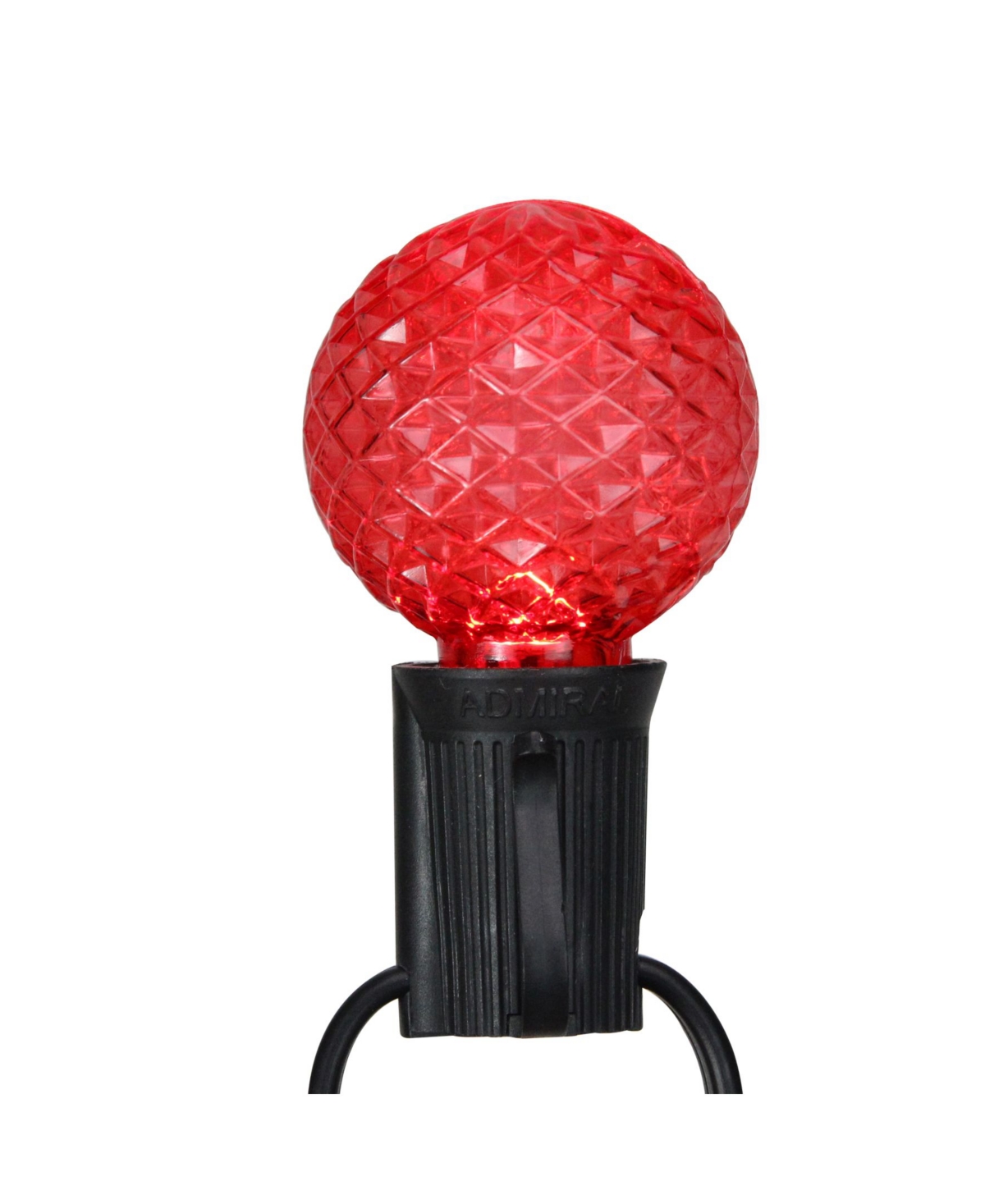 Northlight Pack of 25 Faceted Led G40Color Christmas Replacement Bulbs - Multi