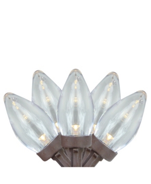 Northlight Set of 25 Warm White Led C7 Christmas Lights - Brown Wire