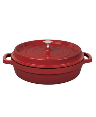 MasterPan Dutch Oven 4 Quart – Aluminiumguss, Antihaftbeschichtet, Ofenfest, Für Alle Herdarten