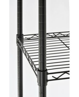 Edsal Steel Garment Rack with Wheels