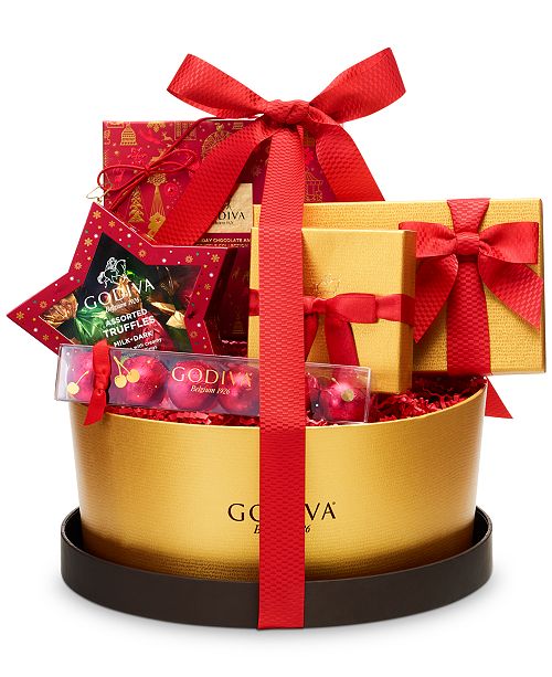 Godiva Make It Merry Chocolate Gift Basket Reviews Gourmet