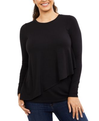 macys nursing tops