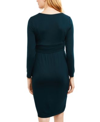 navy blue dress for baby girl Seraphine Maternity A-Line Dress main image 1