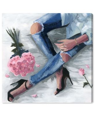 Romantic Jeans Canvas Art - 30" x 30" x 1.5"