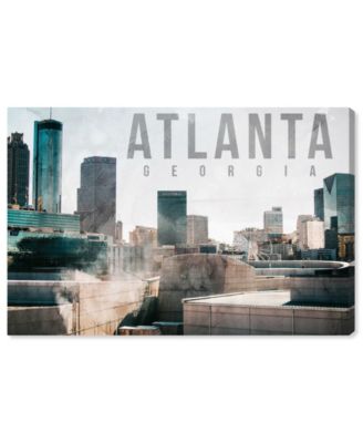 Atlanta Landscape Canvas Art - 30" x 45" x 1.5"