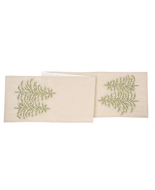C F Home Winter Garden Table Runner Reviews Table Linens
