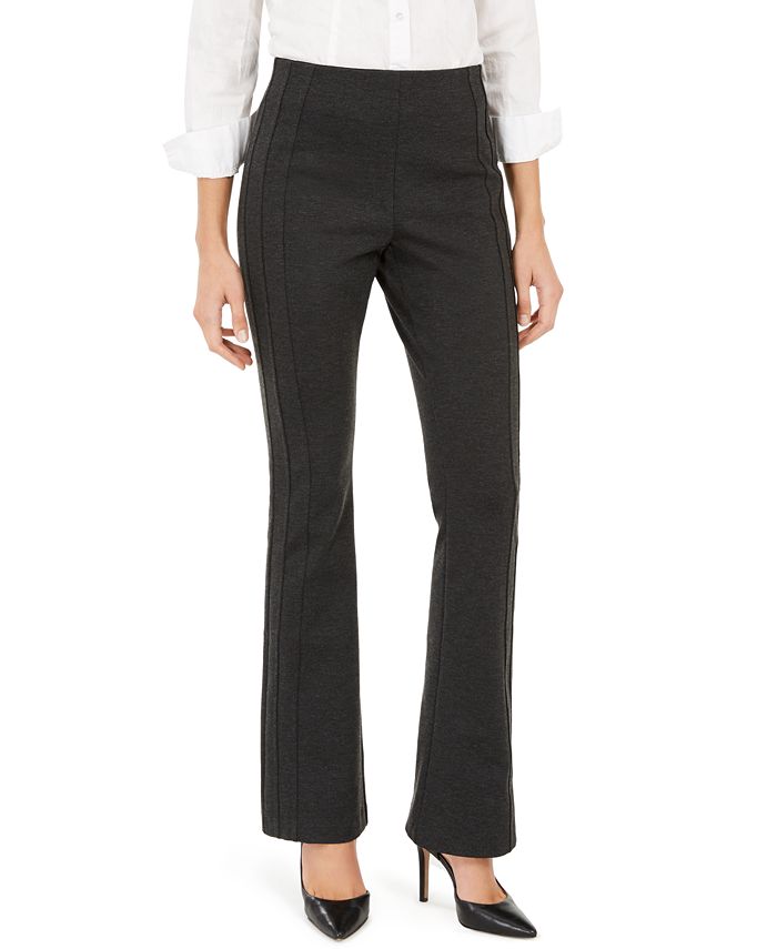 INC International Concepts INC Seamed Ponte-Knit Bootcut Pants, Created ...