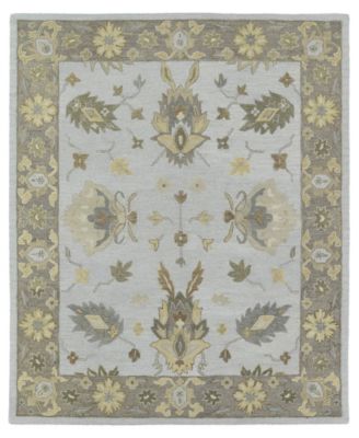 Kaleen  Brooklyn Delaney Silver Area Rug Collection
