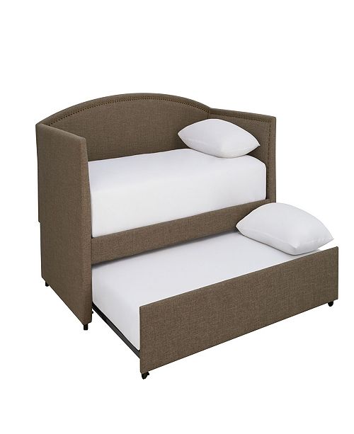 EveryRoom Camila Linen Twin Daybed & Reviews - Furniture ...
