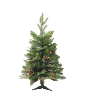 Northlight 25' Pre-Lit Mixed Winter Pine Artificial Christmas Tree - Clear Lights