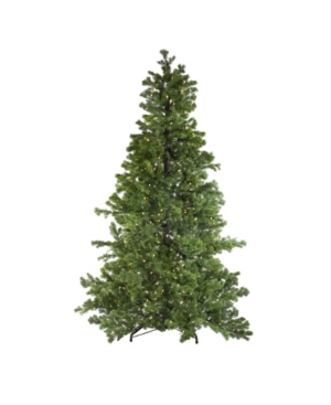 Northlight 6.5' Layered Pine Instant Power Artificial Christmas Tree In Green