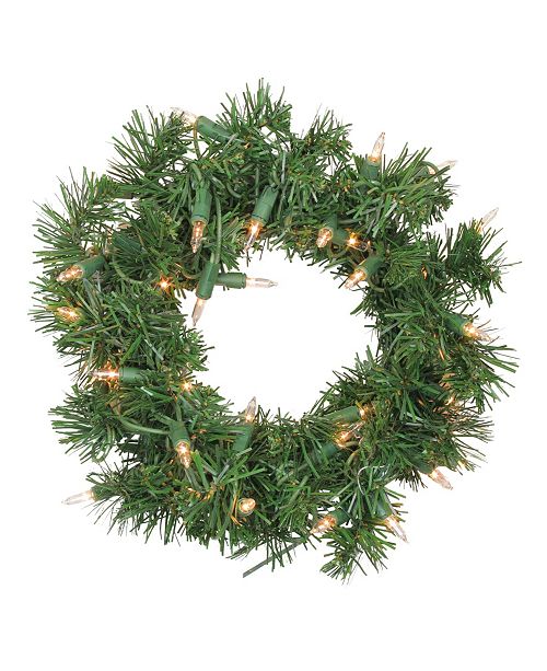 Northlight Pre Lit Deluxe Windsor Pine Artificial Christmas Wreath