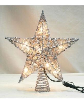 lighted christmas tree star