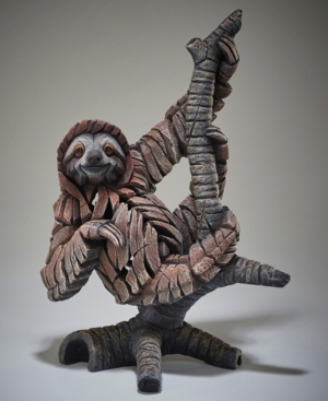 Enesco Edge Sloth Figure In Multi