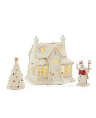 Lenox mistletoe park house, 3 on sale piece starter set