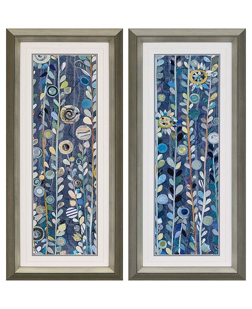 Paragon Navy Sky Framed Wall Art Set Of 2 45 X 21 Reviews