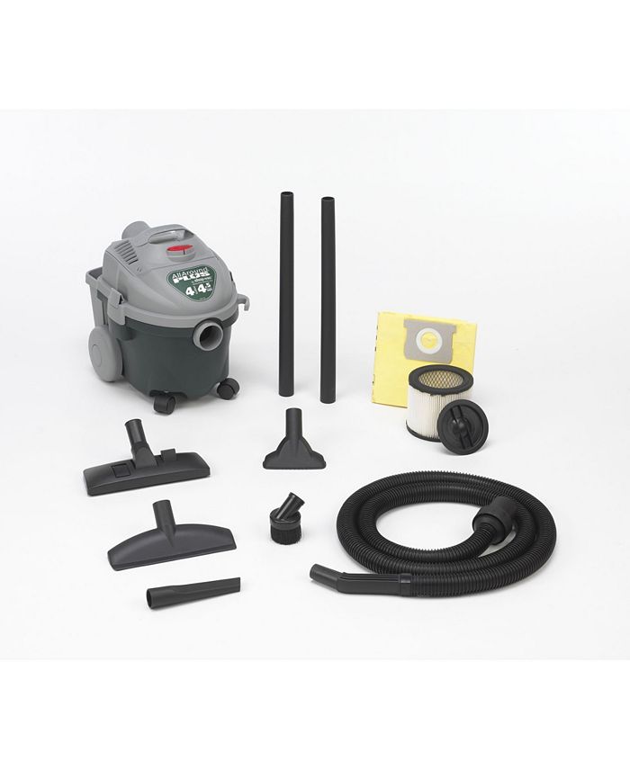 ShopVac 4 Gallon 4.5 Peak HP All Around Plus Wet Dry Vacuum Macy