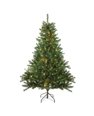 Northlight 8' Pre-Lit Canadian Pine Artificial Christmas Tree ...