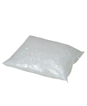 Northlight White Artificial Powder Snow Flakes For Christmas Crafts And Decorating 16 Oz.