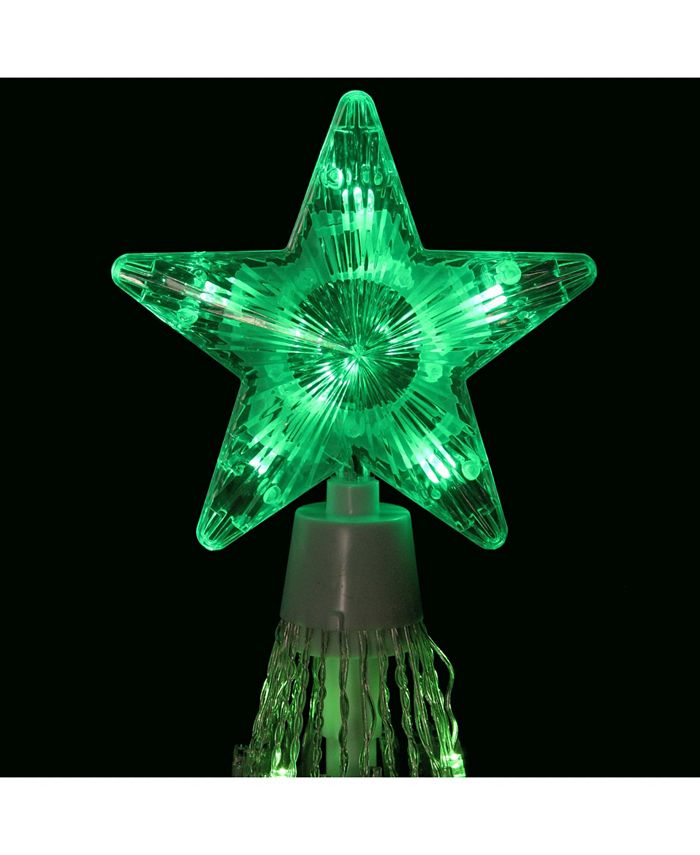 Northlight 6' Green LED Lighted Show Cone Christmas Tree Outdoor