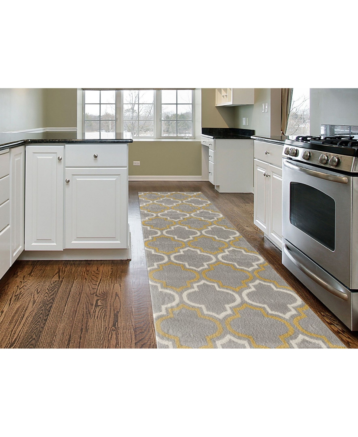 Main Street Rugs Haven Hav9101Yellow 7'2