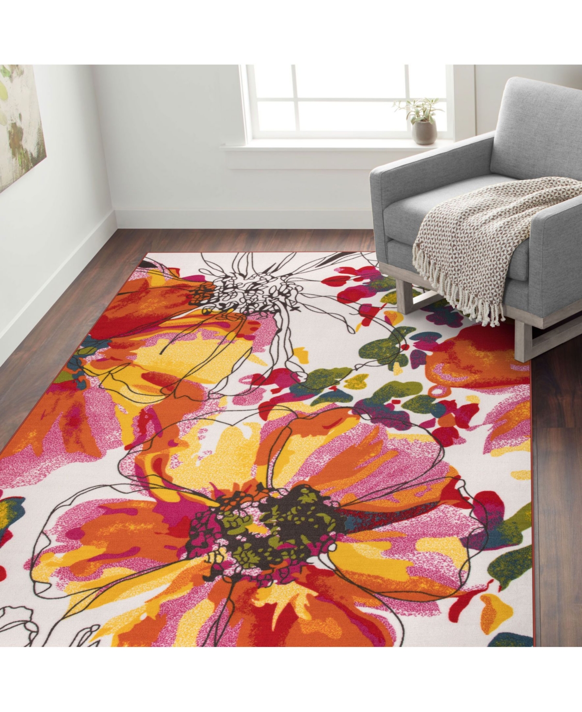 Main Street Rugs Laicos Lai503Area Rug - Multi