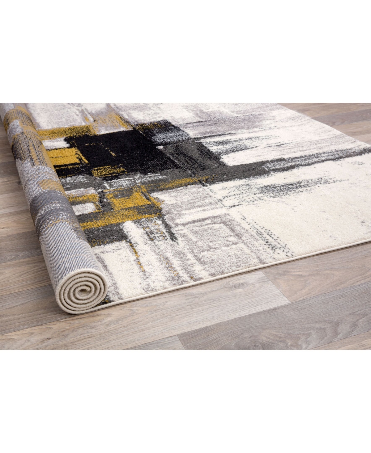 Main Street Rugs Elko Elk950Area Rug - Gold
