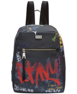 dkny nylon backpack