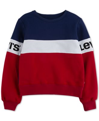 levi's navy sweatshirt