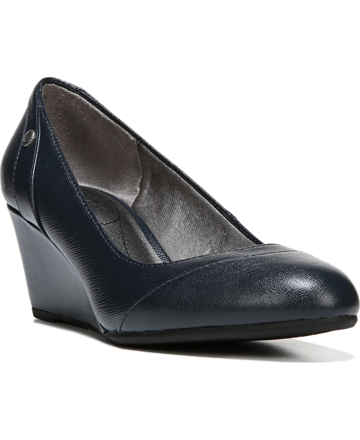 Lifestride Dreams Wedge Pumps In Classic Navy
