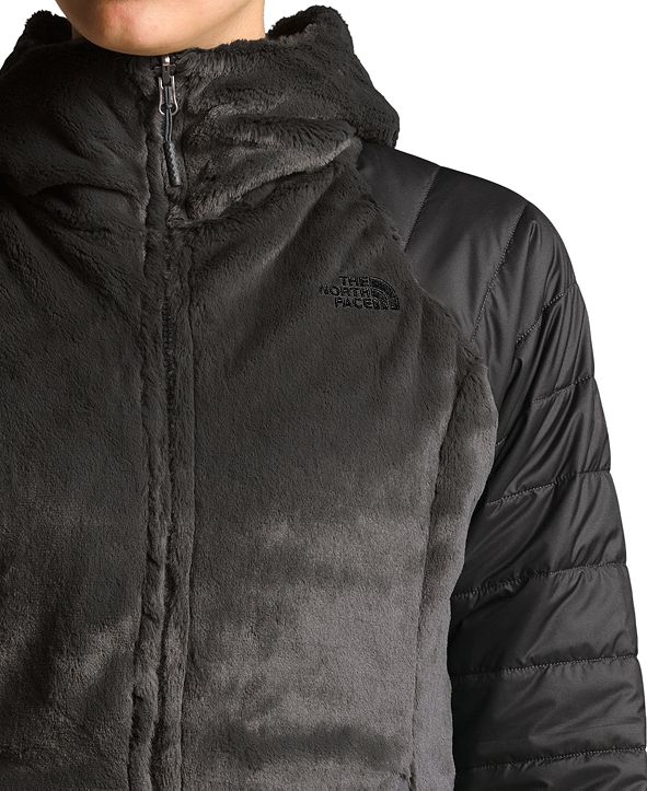 the north face women's mossbud reversible fleece parka