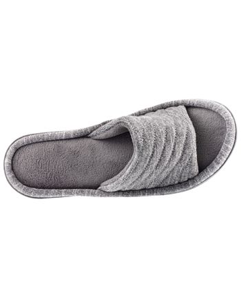 Isotoner women's space best sale knit andrea slide slippers