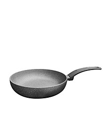 Aluminum Round Deep Fry Pan, Skillet with Induction Buttom 8.7"