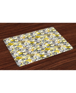 Ambesonne Place Mats Set of 4